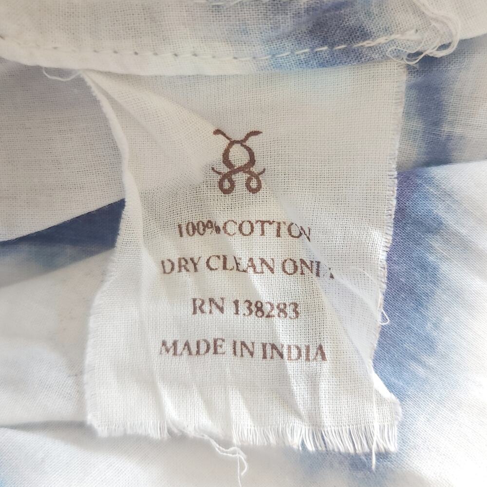 FIGUE Thandie Kaftan boho caftan tie dye beaded midi dress in Izu floral Size S - Picture 10 of 11